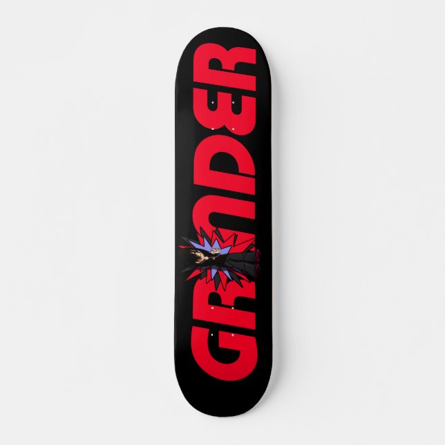 GRINDER SKATEBOARD BRÄDA 19,5 CM (Framsida)