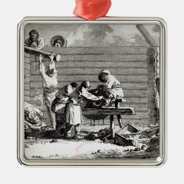 Grinderen Julgransprydnad Metall (Framsidan)