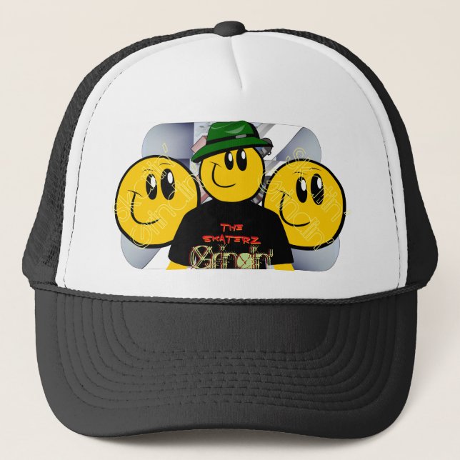 Grindin-Skaternas Truckerkeps (Framsida)