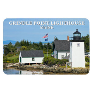 Grindle pekar fyren, den Maine Flexi magneten Magnet