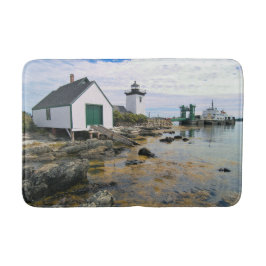 Grindle Point fyr, Maine Bath Mat Badrumsmatta