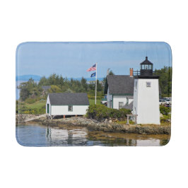 Grindle Point fyr, Maine Bath Mat Badrumsmatta