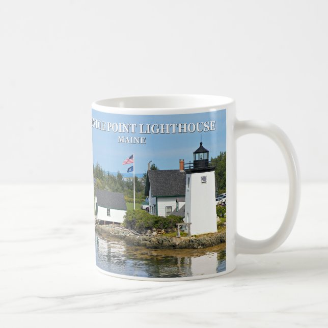 Grindle Point fyr, Maine Mugg (Höger)