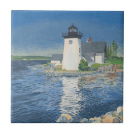 Grindle Point Lighthouse Kakelplatta