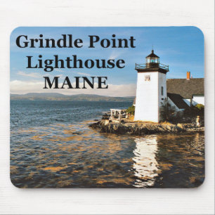 Grindle Point Lighthouse, Maine Mousepad Musmatta