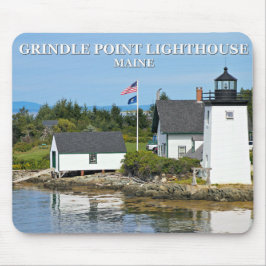 Grindle Point Lighthouse, Maine Mousepad Musmatta