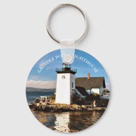 Grindle Point Lighthouse, Maine Nyckelring
