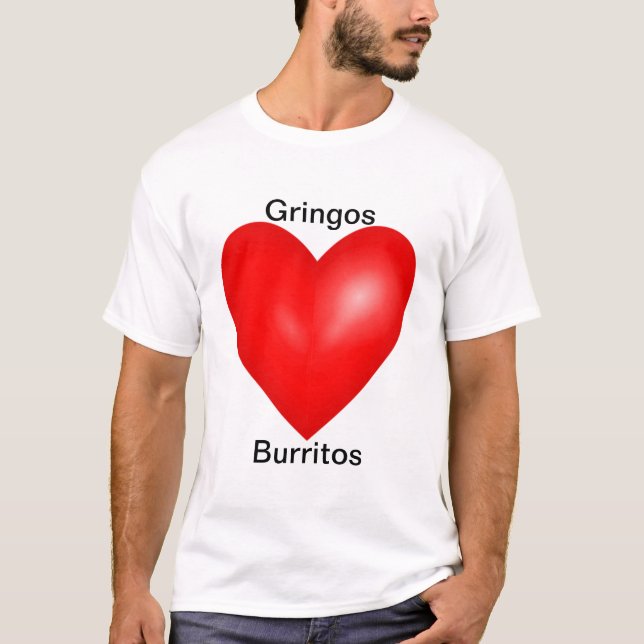 Gringos Kärlek Burritos Tröja (Framsida)