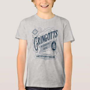 GRINGOTTS Trollkarlsbank Vintagegrafik T Shirt