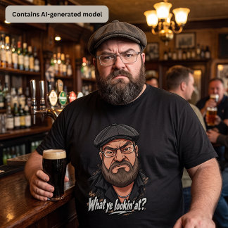 Grinig Attityd – Vad Tittar Du På? T Shirt
