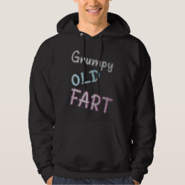 Grinig Gammal Fjärt Rollig Sarcastic Tröja för Män Hoodie