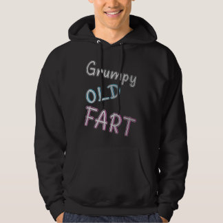 Grinig Gammal Fjärt Rollig Sarcastic Tröja för Män Hoodie