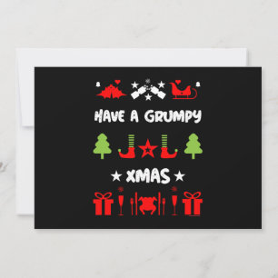 Grinig jul julkort