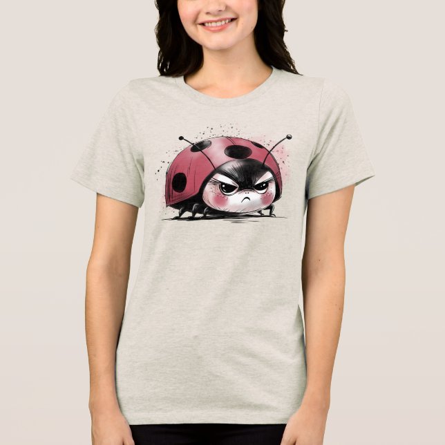 Grinig nyckelpiga t shirt (Framsida)