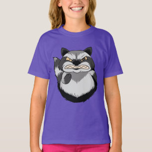 Grinig tvättbjörn t shirt