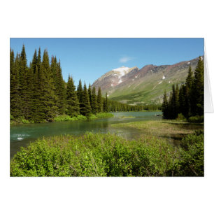 Grinnell Creek i Glacier National Park Hälsningskort