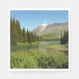Grinnell Creek i Glacier National Park Pappersservett