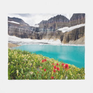 Grinnell glaciär fleecefilt