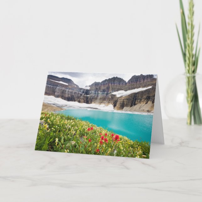 Grinnell glaciär kort (Framsida)