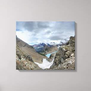 Grinnell Glacier Overlook Detail - Glacier Canvastryck