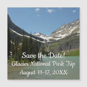 Grinnell Lake vid Glacier National Park