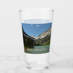Grinnell Lake vid Glacier National Park Glaskopp