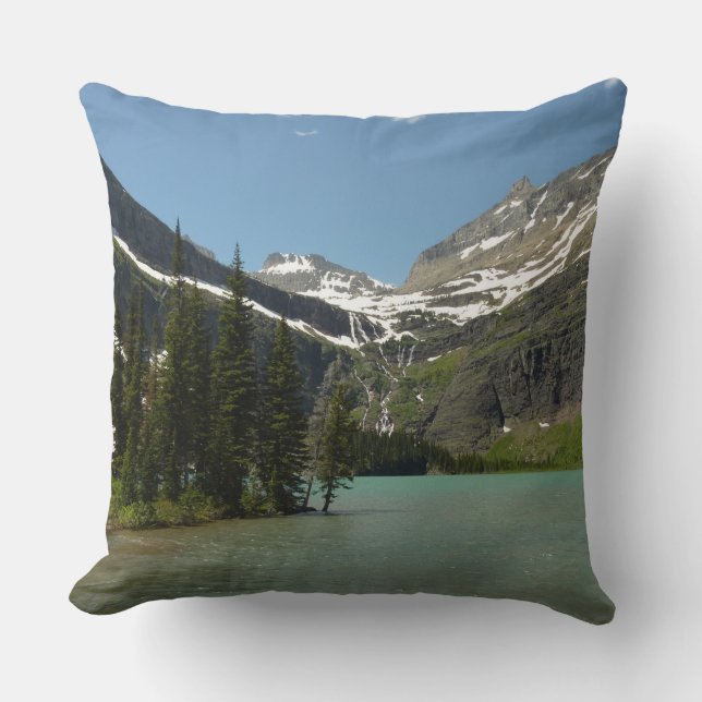 Grinnell Lake vid Glacier National Park Kudde (Framsida)