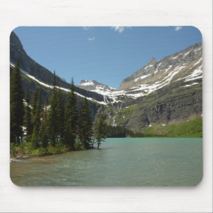 Grinnell Lake vid Glacier National Park Musmatta