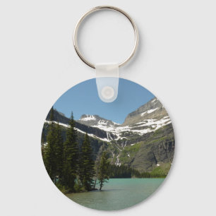 Grinnell Lake vid Glacier National Park Nyckelring