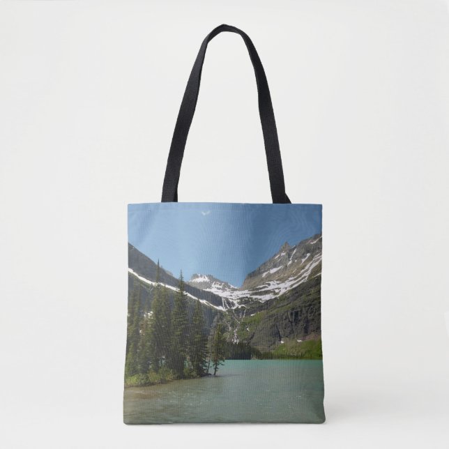 Grinnell Lake vid Glacier National Park Tygkasse (Framsida)