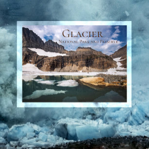 Grinnell Valley, Glacier National Park, MT Vykort