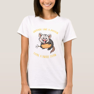 Grinnin är som en posum-eatin... t shirt