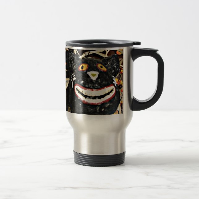 Grinning Black Cat Resemugg (Höger)