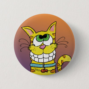 Grinning Cat Knapp