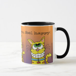 Grinning Cat Mugg