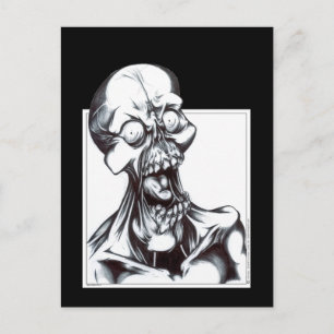 Grinning Ghoul Vykort