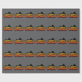 Grinning Ghouls, Haunted Halloween Presentpapper