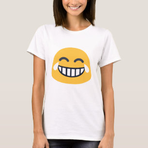 Grinning Joy Emoji T Shirt