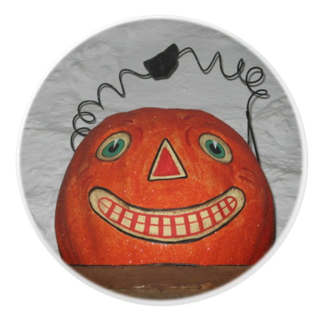 Grinning Pumpkin Knopp (Framsidan)