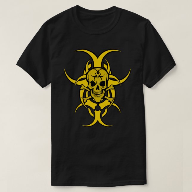  grinning Skull T-Shirt v3 (Design framsida)