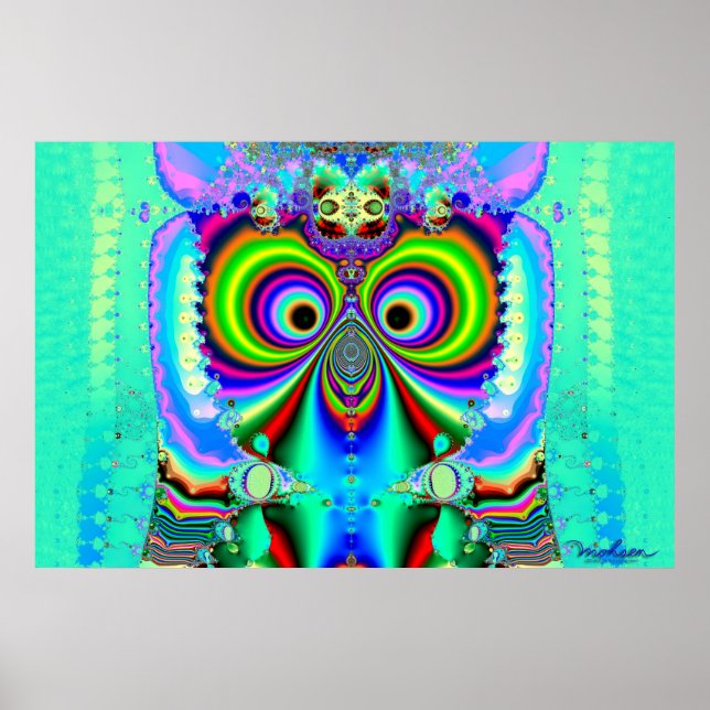 Grinning Uggla Musketeer 3 Poster (Framsidan)