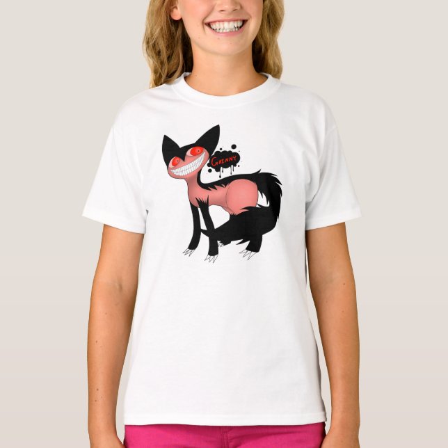 Grinny skjorta t-shirt (Framsida)