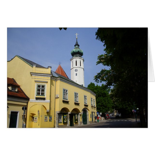 Grinsing Hälsningskort (Framsidan Horizontal)