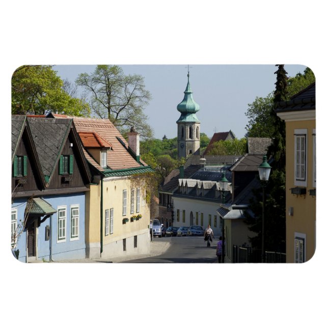 Grinzing, Wien Österrike Magnet (Horisontell)