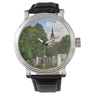Grinzinger Friedhof, Wien Österreich Armbandsur