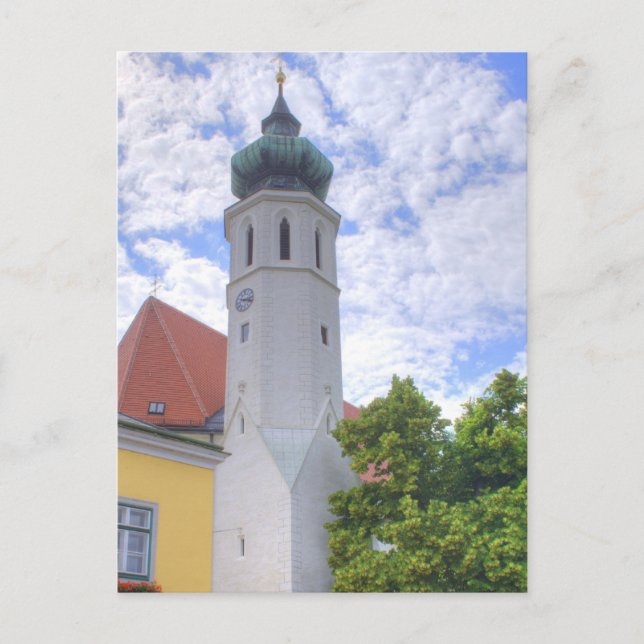 Grinzinger Pfarrkirche Vykort (Framsida)
