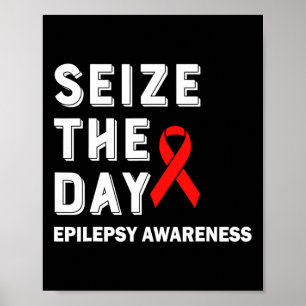 Grip Dagen Epilepsi Medvetenhet Poster