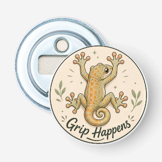 Grip Happens Whimsical Gecko  Flasköppnare