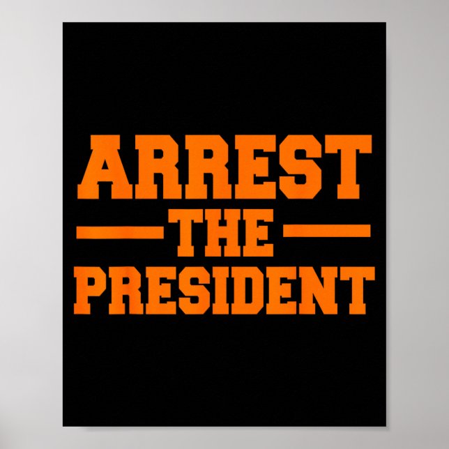 Grip president kalla Donald Trump presentGrip Poster (Framsidan)