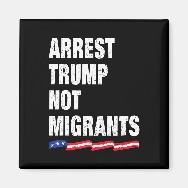 Grip Trump Inte Migranter Grip Trump 1  Magnet (Framsidan)